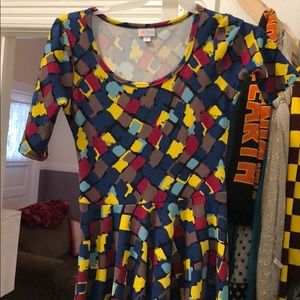 LuLaRoe Nicole dress medium